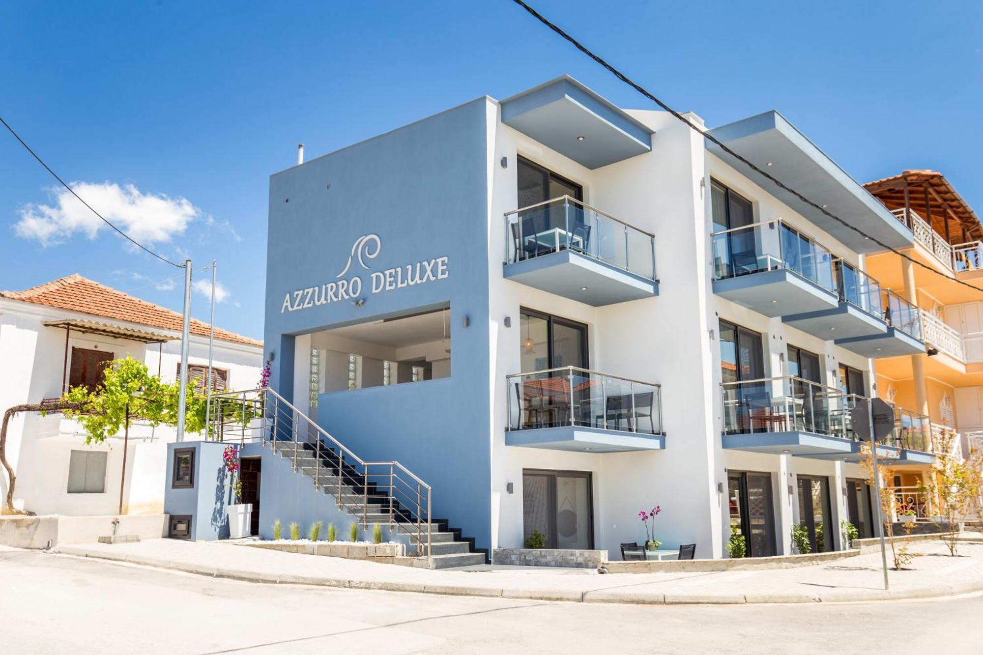 Azzurro Deluxe Apartment Limenaria  Ngoại thất bức ảnh