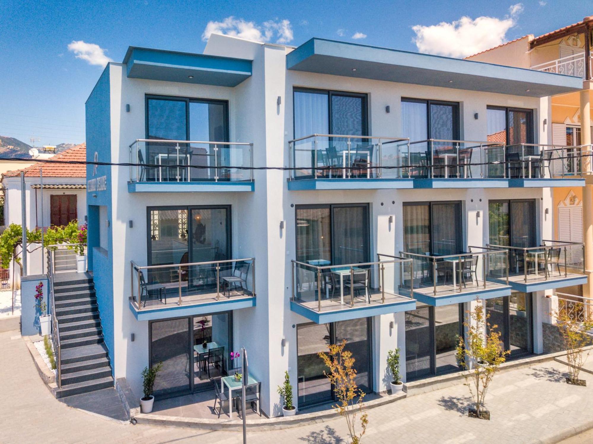 Azzurro Deluxe Apartment Limenaria  Ngoại thất bức ảnh