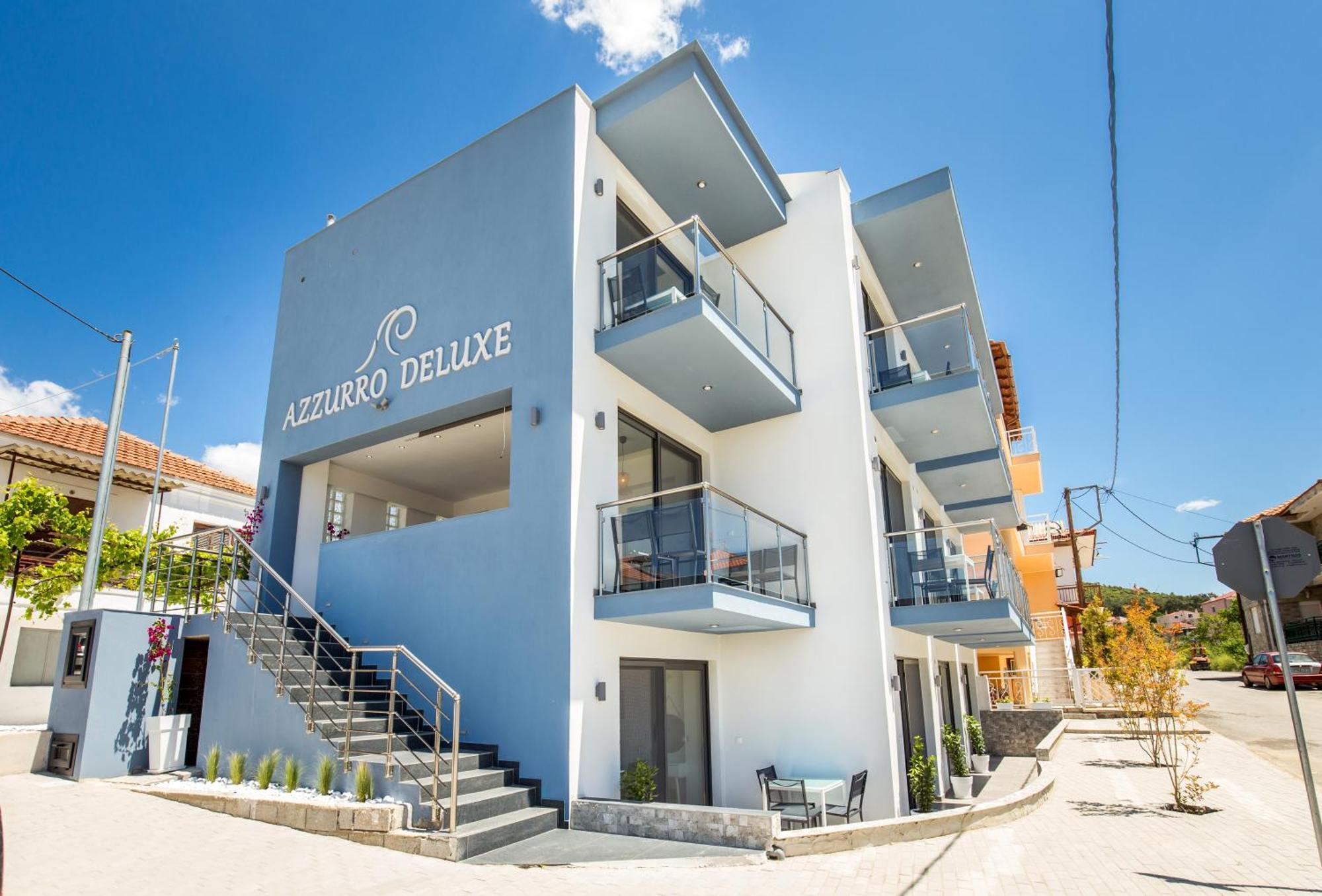 Azzurro Deluxe Apartment Limenaria  Ngoại thất bức ảnh