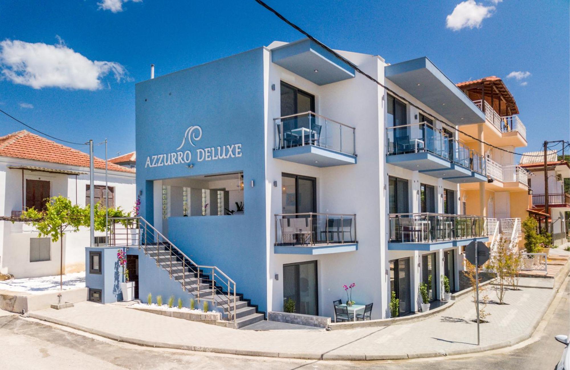 Azzurro Deluxe Apartment Limenaria  Ngoại thất bức ảnh